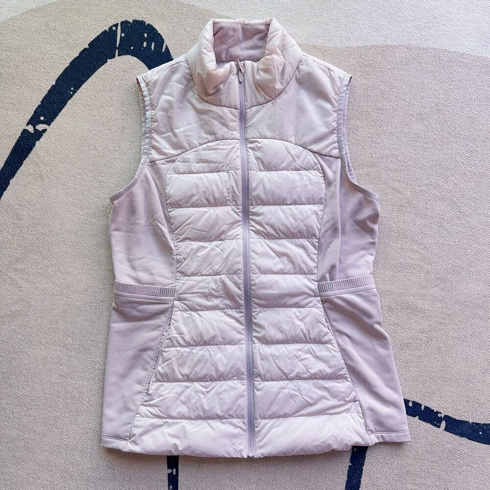 lululemon athletica Light Pink Puffer Vest